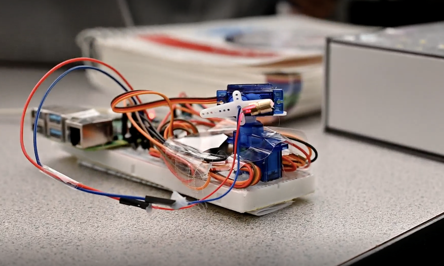 Automatic Laser Pointer